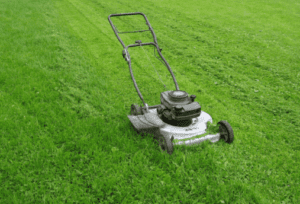 how to mow a lawn