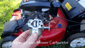 clean lawn mower carburetor